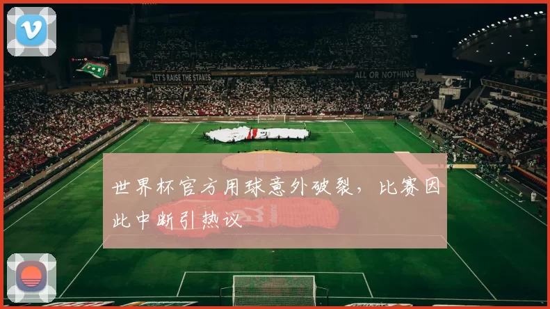 世界杯官方用球意外破裂，比赛因此中断引热议