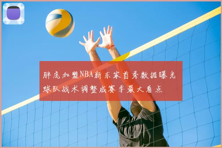 胖虎加盟NBA新东家首秀数据曝光 球队战术调整成赛季最大看点