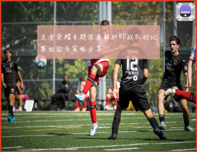 王者荣耀专题深度解析WE战队的比赛经验与策略分享
